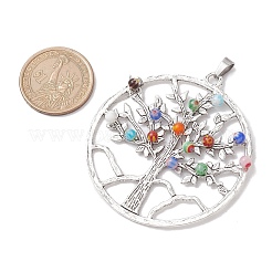 Manuell Millefiori Glas Anhänger&nbsp;PALLOY-JF02633