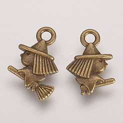 Pendente in lega stile tibetano&nbsp;X-TIBEP-49576-AB-FF