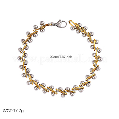 Zweifarbige Gliederkettenarmbänder aus Edelstahl 304&nbsp;WGF39E1-01