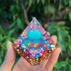 Generatori di energia in resina piramidale di orgonite&nbsp;PW-WG03459-02