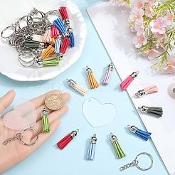 Acrylscheibe große Anhänger&nbsp;DIY-SP0001-33A