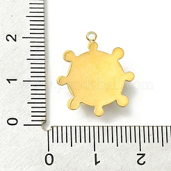 Facettierte natürliche Rhodonit-Anhänger&nbsp;FIND-Z028-39A