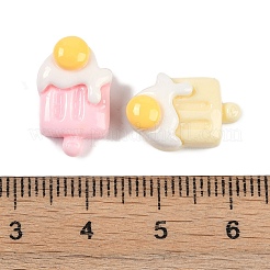 Macaron Farbe Ei Thema opake Harz Decoden Cabochons&nbsp;CRES-M036-10A