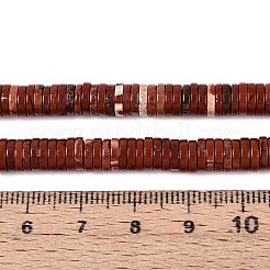 Natürliche rote Jaspis Perlen Stränge&nbsp;G-T142-6mm-13
