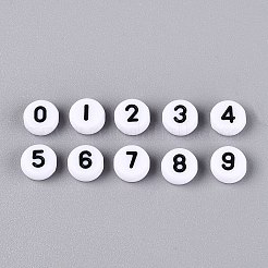 Opake Legierung Perlen&nbsp;SACR-Q001-12F