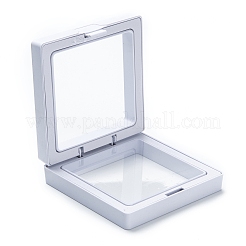 Quadratische transparente PE-Dünnfilm-Aufhängung Schmuck-Display-Box&nbsp;CON-D009-01B-05