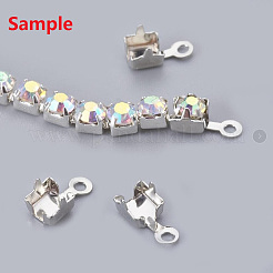 Chaînes en laiton avec strass&nbsp;CHC-T001-SS12-01S