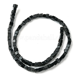 Natürliche schwarze Onyxperlenstränge&nbsp;G-D067-G01