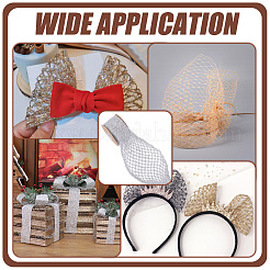 Cinta de malla elástica con purpurina de 5 yarda&nbsp;DIY-WH0470-85A