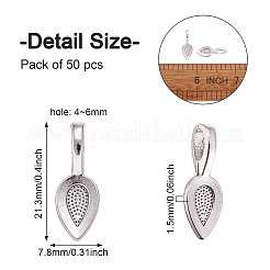 Stile tibetano colla sulle barre pad piatti&nbsp;TIBE-TA0001-03AS