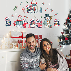 Weihnachts-PVC-Wandaufkleber&nbsp;DIY-WH0228-901