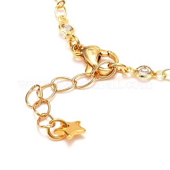 Ensemble de bijoux en zircone cubique transparente pour fille femme&nbsp;SJEW-JS01214