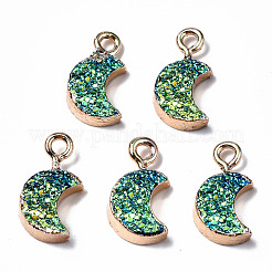 Ciondoli di resina druzy&nbsp;RESI-S383-007-B01