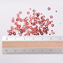 Schmuckzubehör Kunststoff Paillette / Pailletten Perlen&nbsp;PVC-E001-06-YD03