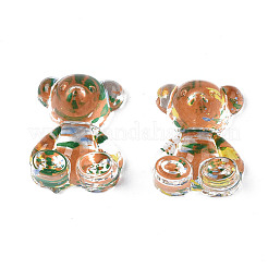 Sprühlackierte transparente Acryl-Cabochons&nbsp;TACR-N006-71E