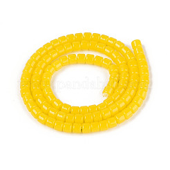 Nachahmung Jade Glasperlen &nbsp;GLAA-N065-4x4mm-B02