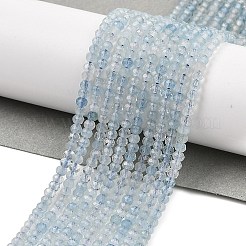 Natürliche Aquamarin Perlen Stränge&nbsp;G-L587-B02-01