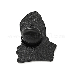 Broche en émail tête de mort halloween&nbsp;JEWB-G014-E02