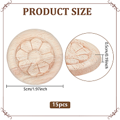 15 Stück Holzspäne&nbsp;WOOD-WR0001-26A