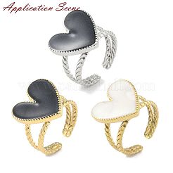 Accesorios de anillo de puño abierto de acero inoxidable 304 que no se deslustran&nbsp;STAS-C053-07P