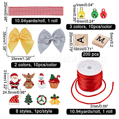 DIY weihnachtsthema schmuckherstellung kits&nbsp;DIY-CA0002-79