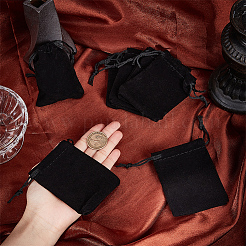 Pochette rettangolari in velluto con coulisse&nbsp;TP-CN0001-03A-02