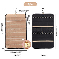 Doppelseitige PVC-Schmuckrollen zum Aufhängen an der Wand&nbsp;AJEW-WH0323-01B