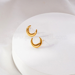 Minimalistische Mond-Ohrstecker aus Edelstahl 304&nbsp;OR3894