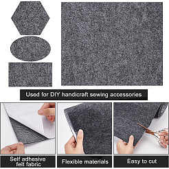 Selbstklebendes Filzgewebe&nbsp;DIY-WH0319-59A