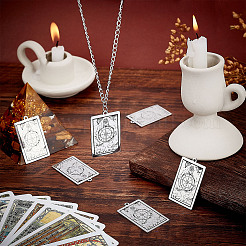 10 pendentif en acier inoxydable 201&nbsp;STAS-DC0011-11