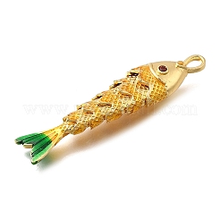 Ottone micro spianare pendenti zirconi&nbsp;KK-Z125-13G-01