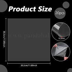 Feuille de PVC transparente&nbsp;FIND-WH0366-403B