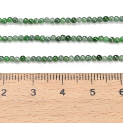 Natürliche myanmarische Jade / burmesische Jade-Perlenstränge&nbsp;G-A322-A02-2mm
