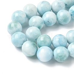 Larimar naturale perline fili&nbsp;G-B141-01-10mm