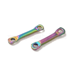 Dijes de conector de eslabones de acero inoxidable 304 con revestimiento de iones (IP)&nbsp;STAS-Q323-07MC