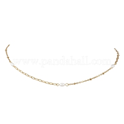 Colliers pour femmes en perles naturelles&nbsp;NJEW-JN05823-02