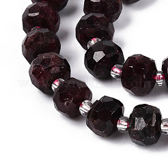 Natürlicher Granat Perlen Stränge&nbsp;G-T144-A01-04