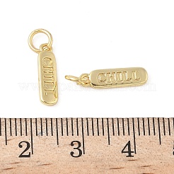 Pendentifs en laiton&nbsp;KK-L245-01G-02