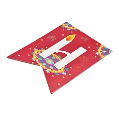 Striscioni con bandiera di carta a tema diwali&nbsp;LS-DIY-NH0011-01A