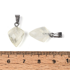 Natur Lemon Quarz Anhänger&nbsp;G-N349-18P-05