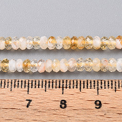 Stränge aus natürlichen Citrinperlen (erhitzt)&nbsp;G-T141-43