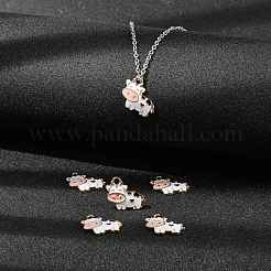 Pendentifs d'émail en alliage&nbsp;X-ENAM-S119-005A