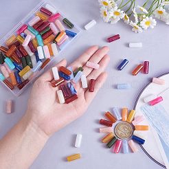 140pcs 14 Farben Acrylperlen&nbsp;MACR-SZ0001-78