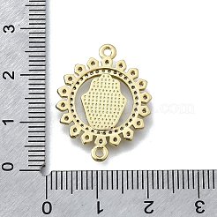 Hamsa-Hand-Verbindungsanhänger&nbsp;KK-V010-02G-03