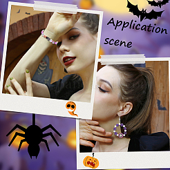 Weihnachts-/Halloween-Thema 300 Stück handgemachte Polymer Clay Perlen&nbsp;CLAY-SP0001-01A