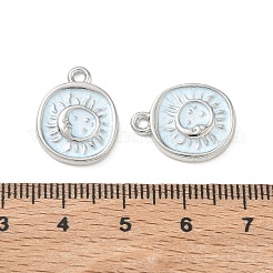 Pendentifs d'émail en alliage&nbsp;FIND-D044-01P