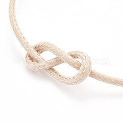 Ensembles de bracelets réglables en cordon de polyester ciré coréen&nbsp;BJEW-JB06182