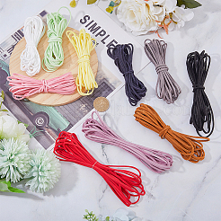 Kit de accesorios para hacer joyas con cordón plano de gamuza sintética&nbsp;DIY-DC0002-63