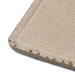 (defekter Restposten: fleckige Kanten) Filzeinsätze am Taschenboden&nbsp;DIY-XCP0002-96