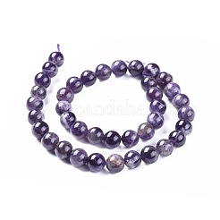 Chapelets de perles en améthyste naturelle&nbsp;G-I256-02B